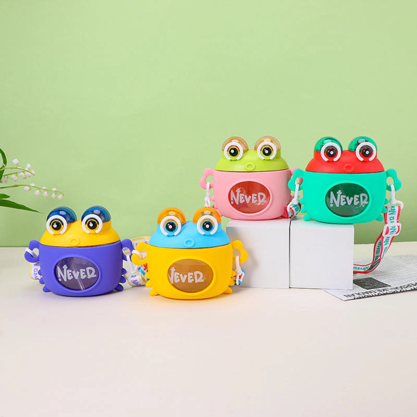 Cute Frog Water Bottle