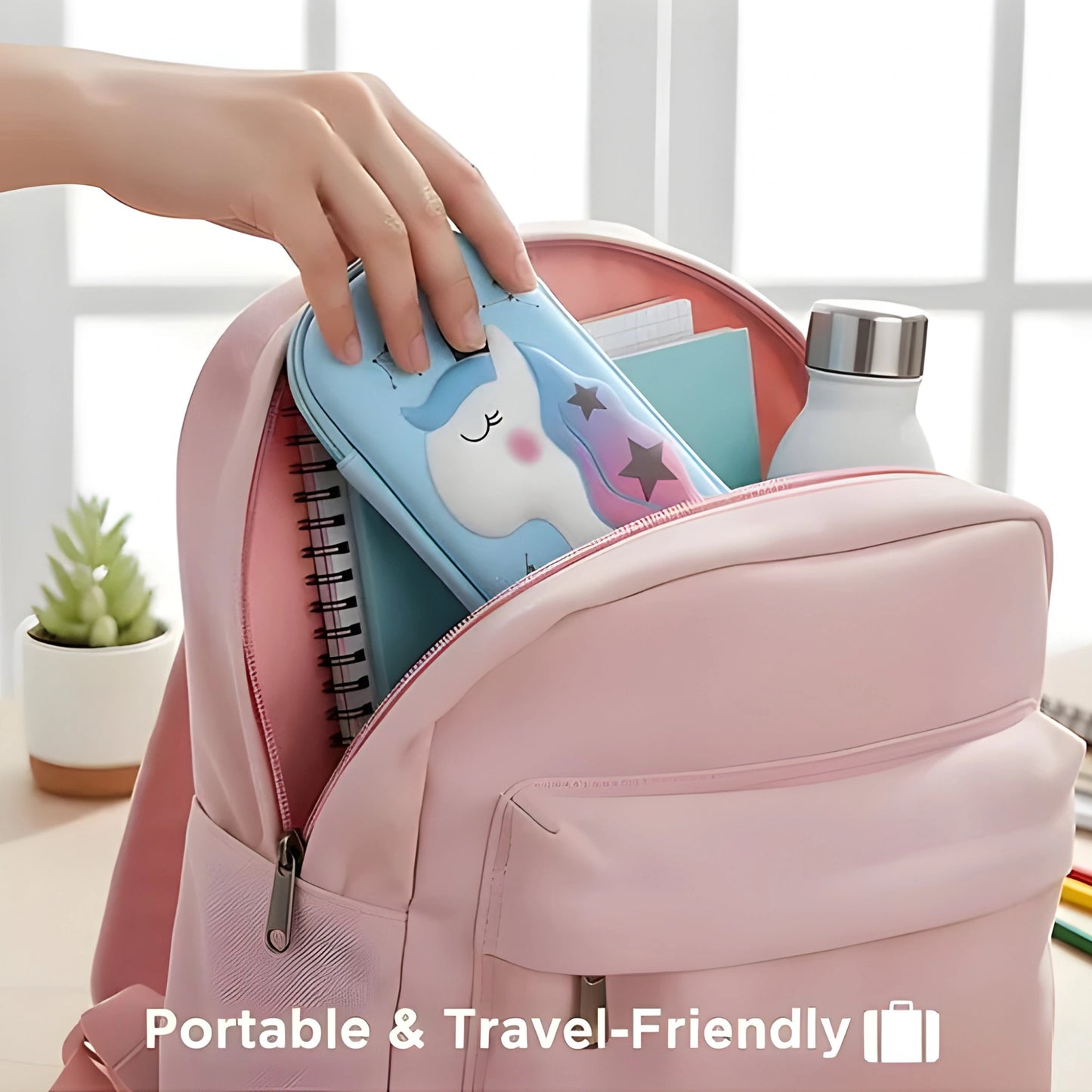 Unicorn Hard Shell Pencil Case