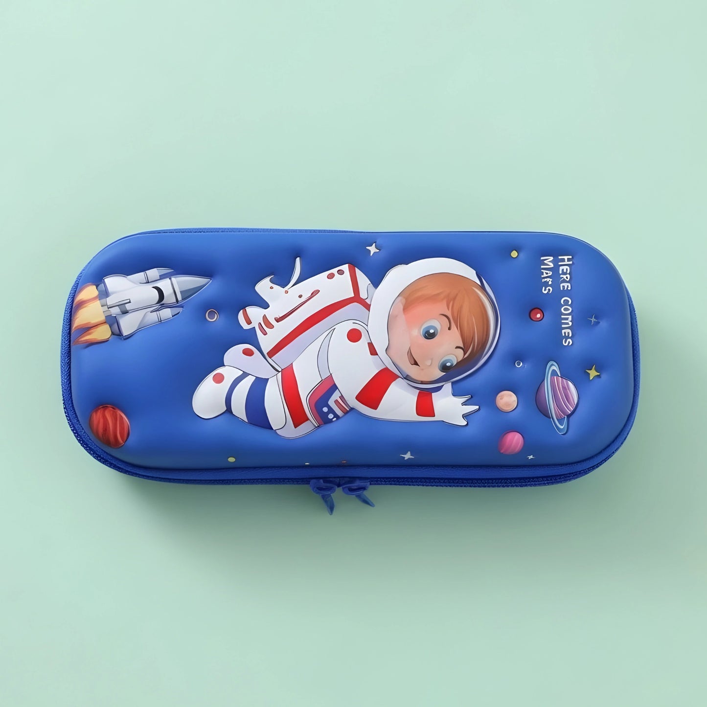 Here Comes Mars Astronaut Pencil Case