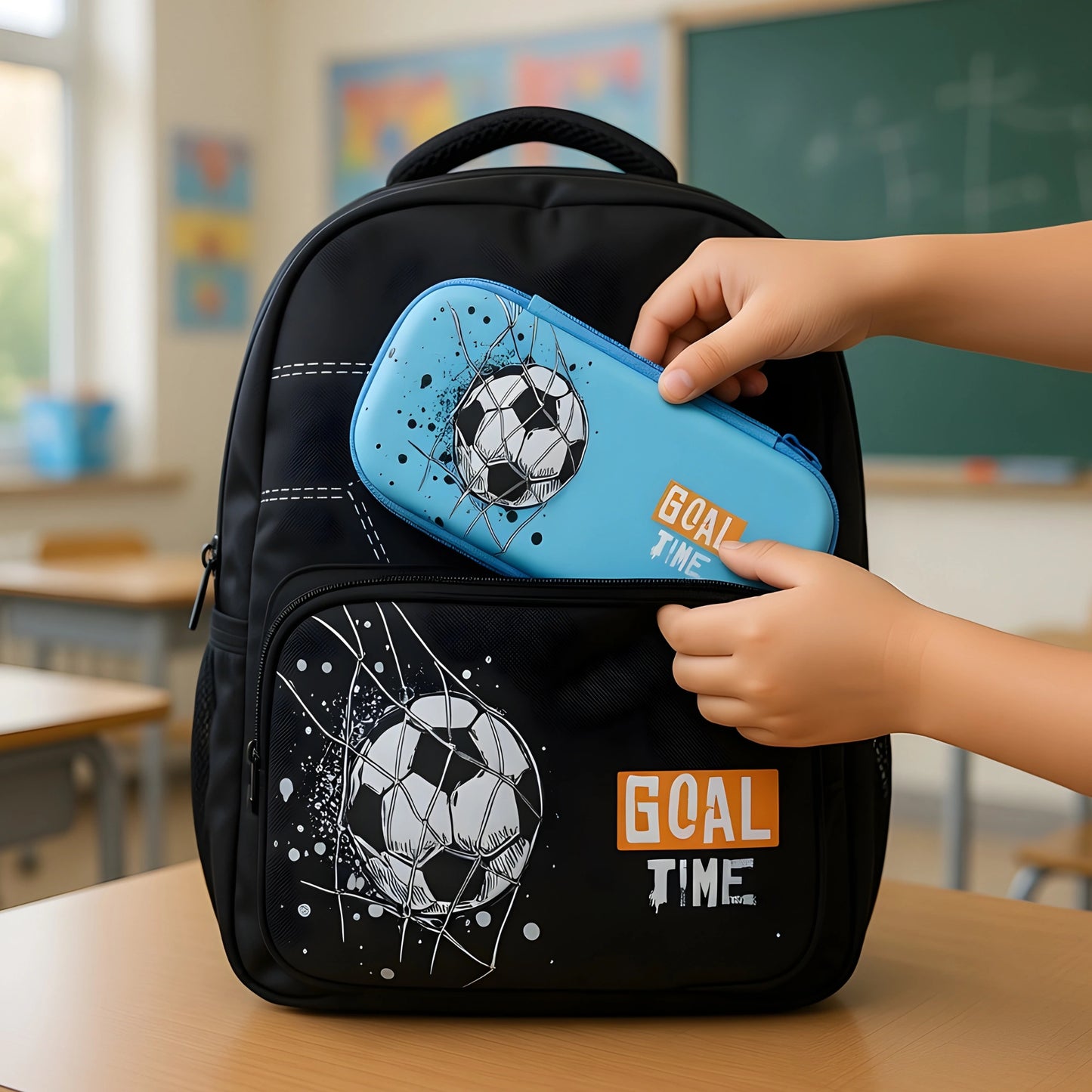 Goal Time Football Pencil Case