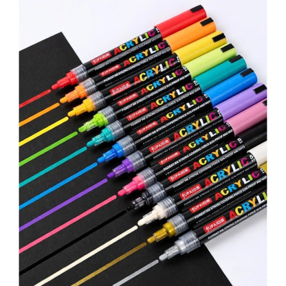 24 Colors Acrylic Paint Marker Set