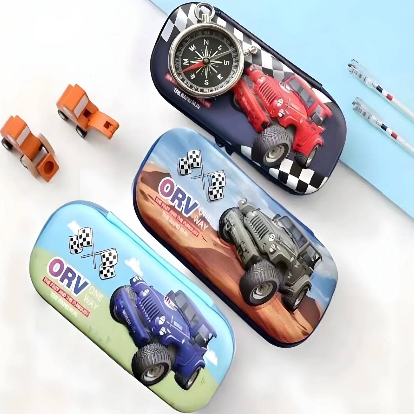 ORV Car Pencil Case