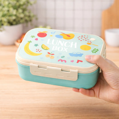 Stainless Steel Lunch Box with 3 Compartments