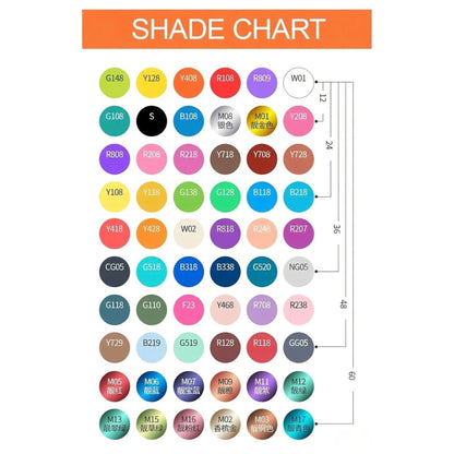 24 Colors Acrylic Paint Marker Set