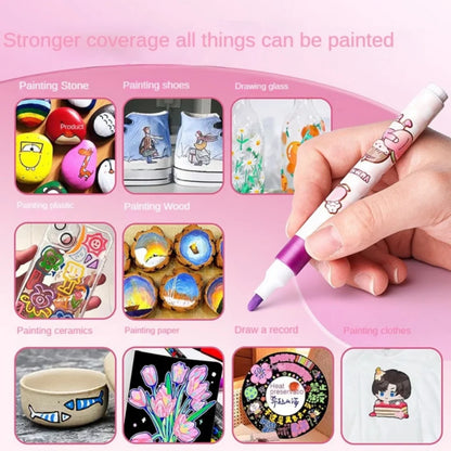 48 Super Coverage Washable Marker Pens