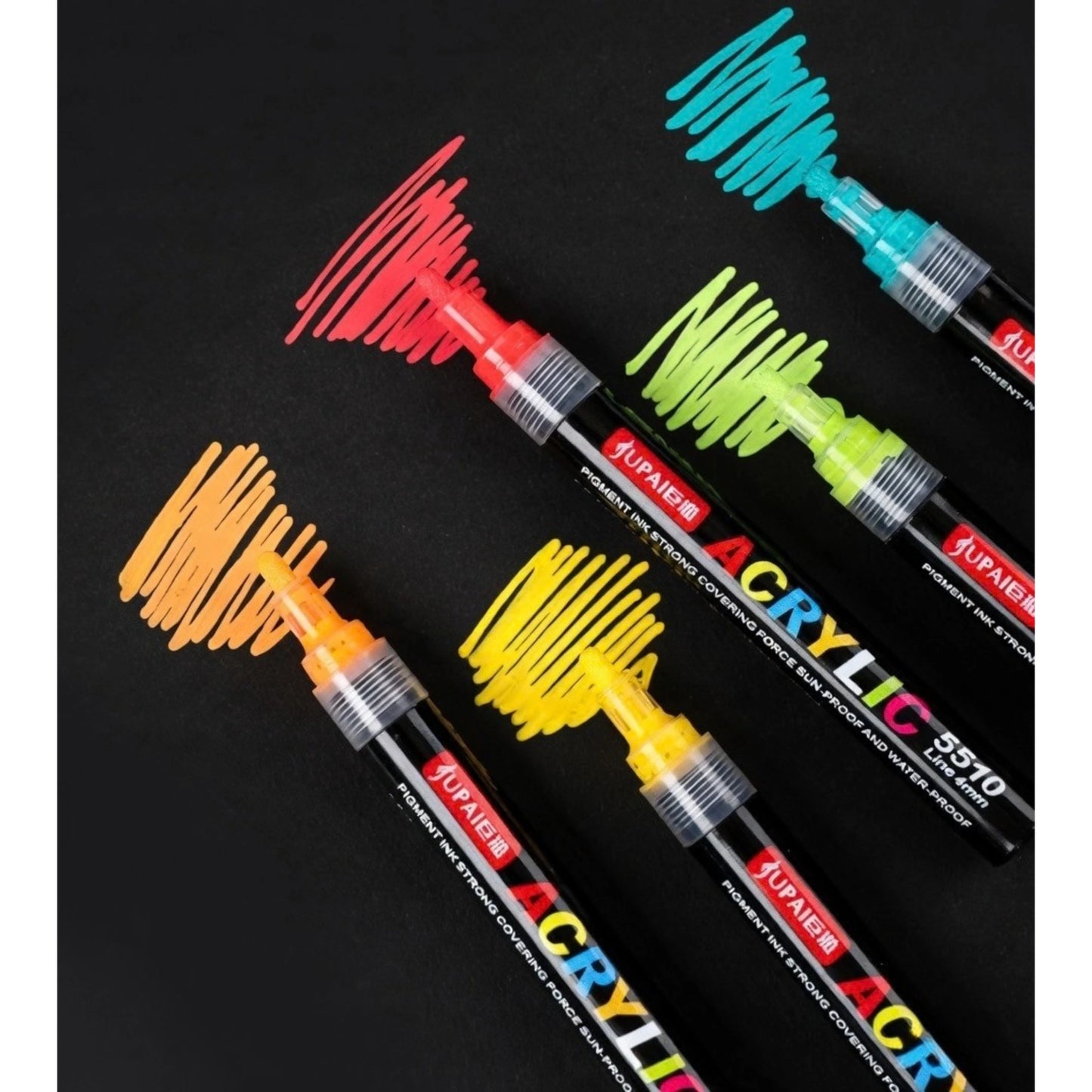 24 Colors Acrylic Paint Marker Set