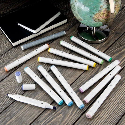 Colors Dual Tip Alcohol Markers Set