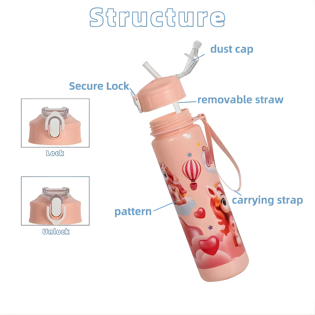 Unicorn Water Bottle