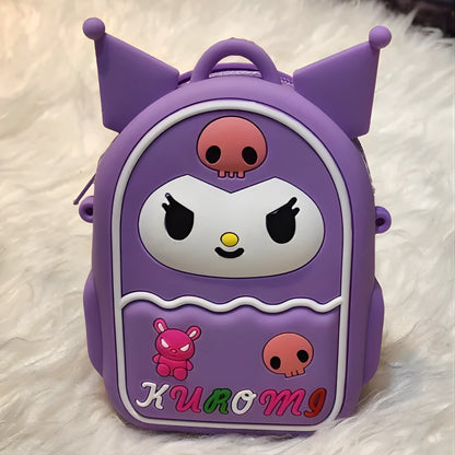Kuromi Silicon Backpack