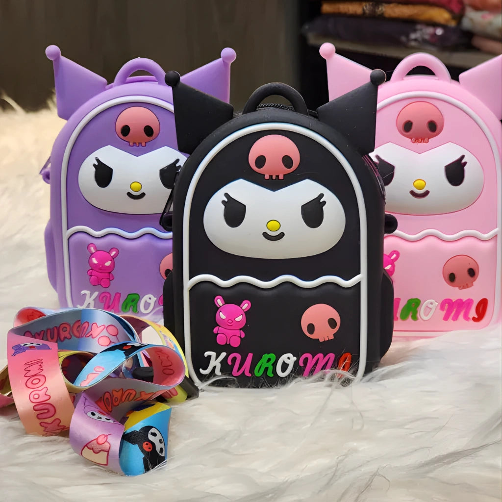 Kuromi Silicon Backpack