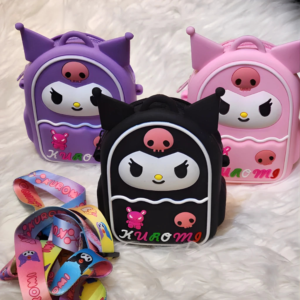 Kuromi Silicon Backpack