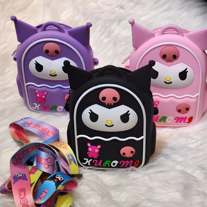 Kuromi Silicon Backpack