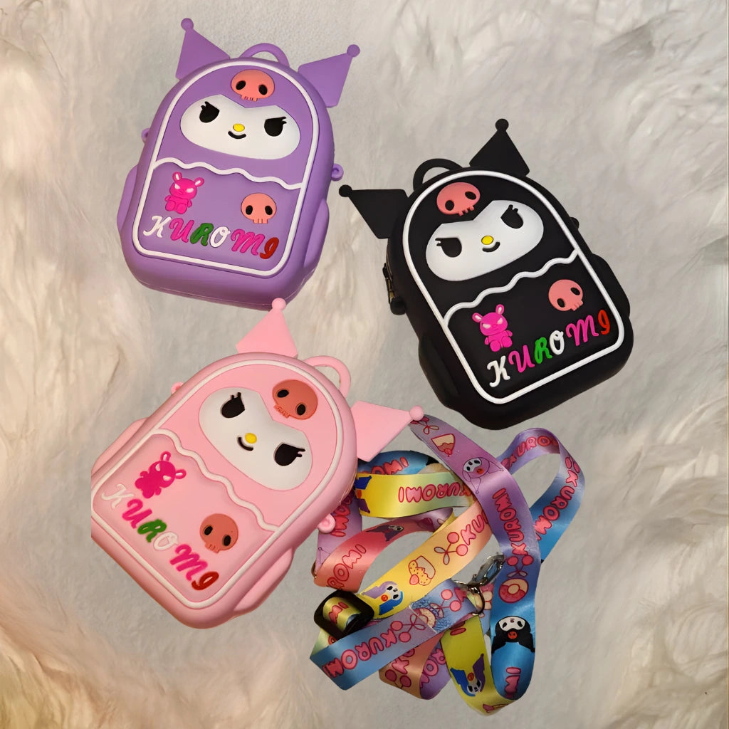 Kuromi Silicon Backpack