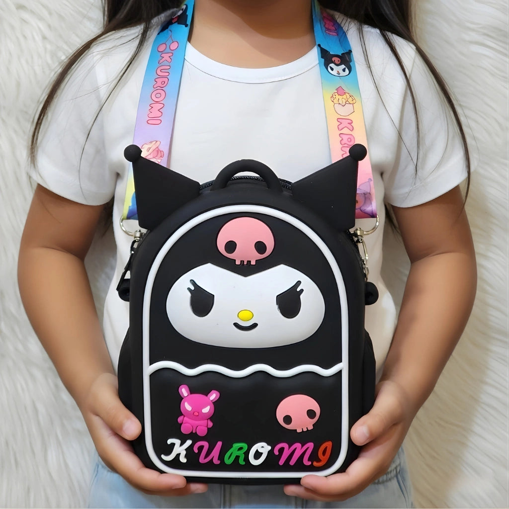Kuromi Silicon Backpack