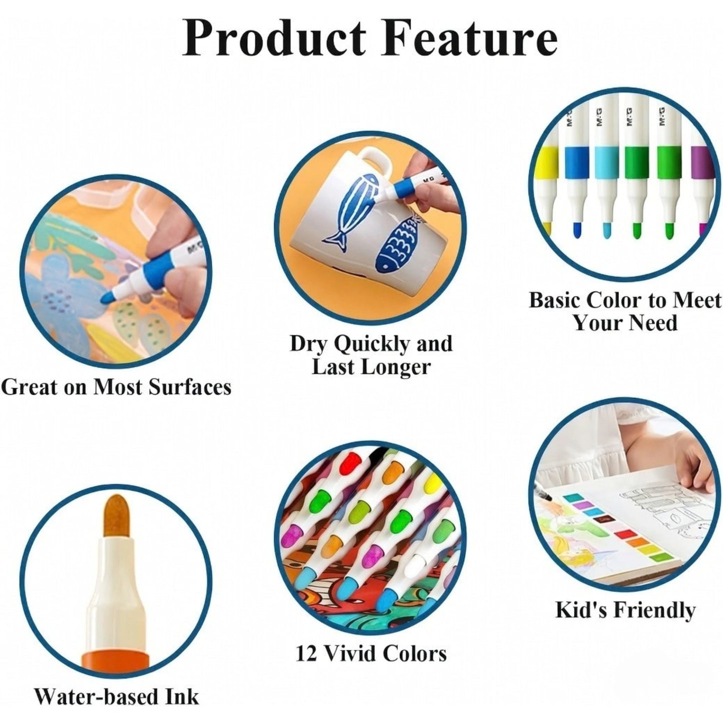 Colors Acrylic Paint Marker Set