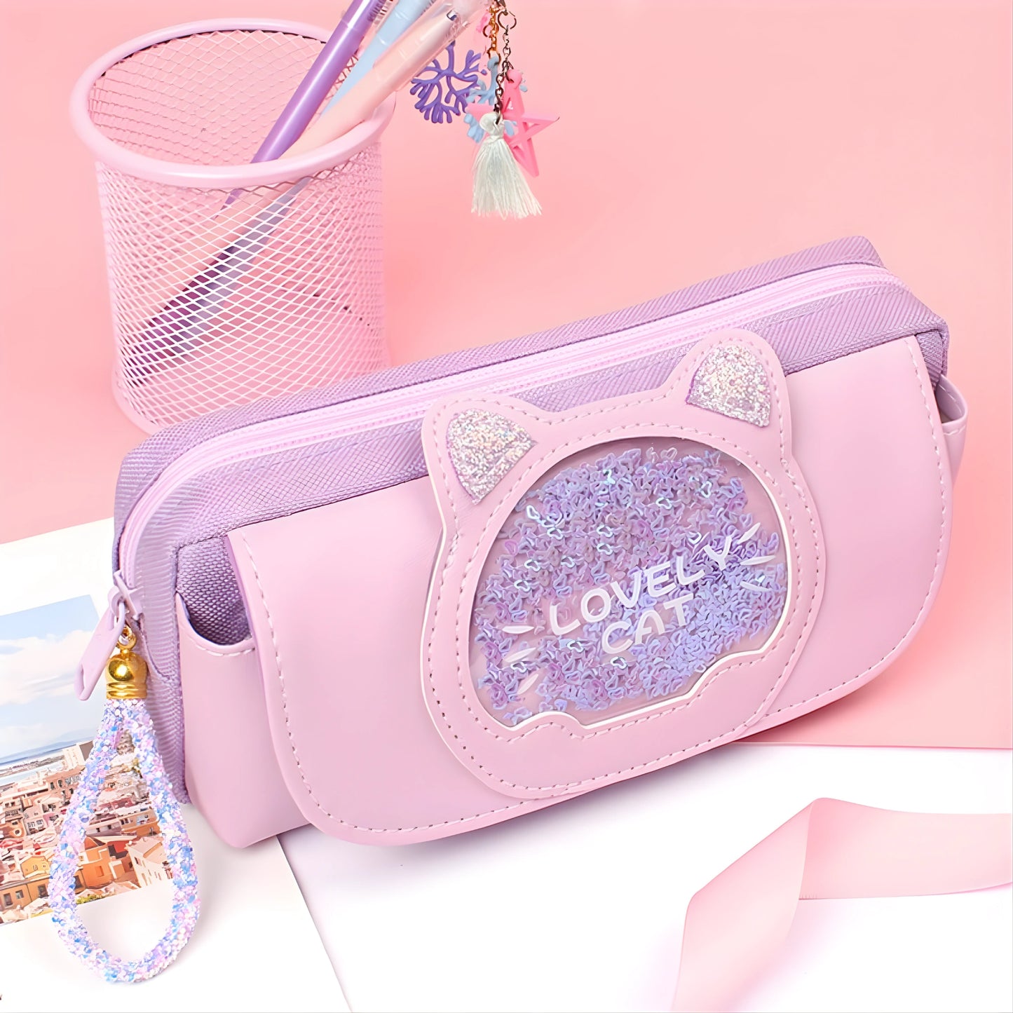 Cute Cat Pencil Case