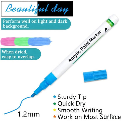 Colors Acrylic Paint Marker Set
