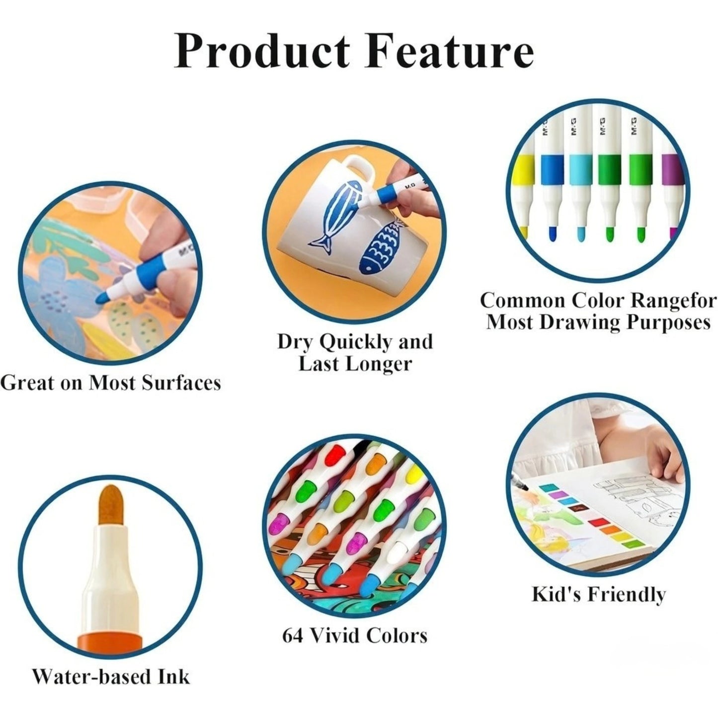 Colors Acrylic Paint Marker Set