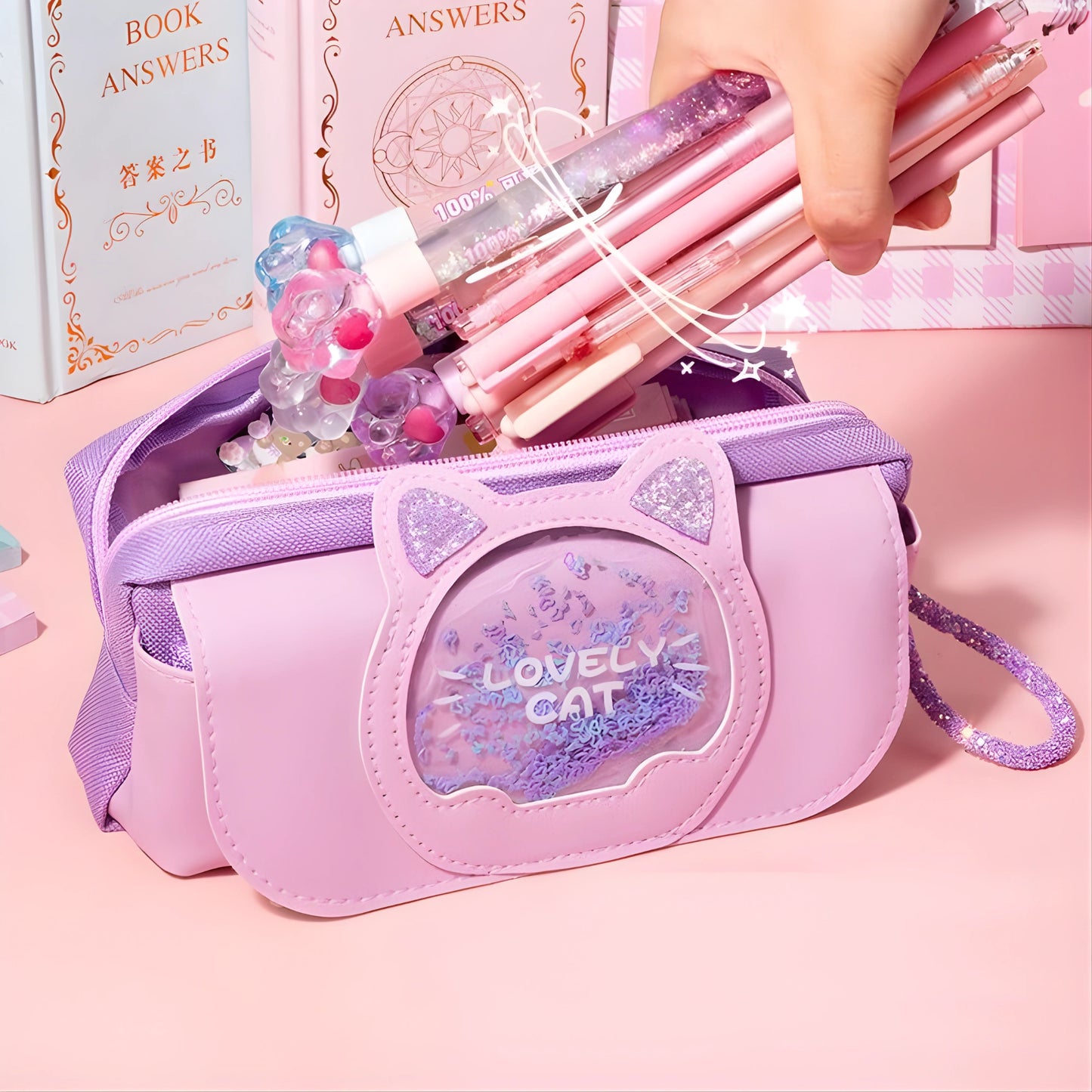 Cute Cat Pencil Case