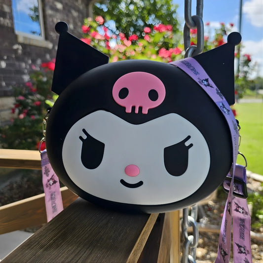 Kuromi Cartoon Silicon Bag