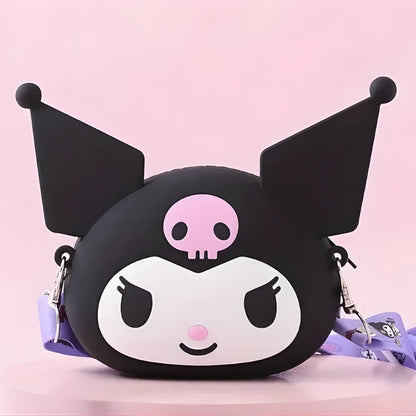 Kuromi Cartoon Silicon Bag
