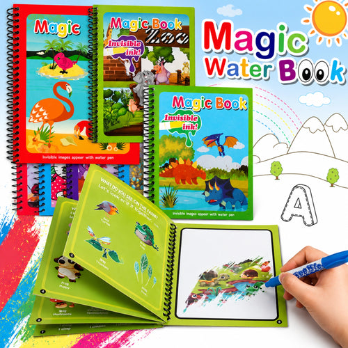 Magic Water Drawing Book