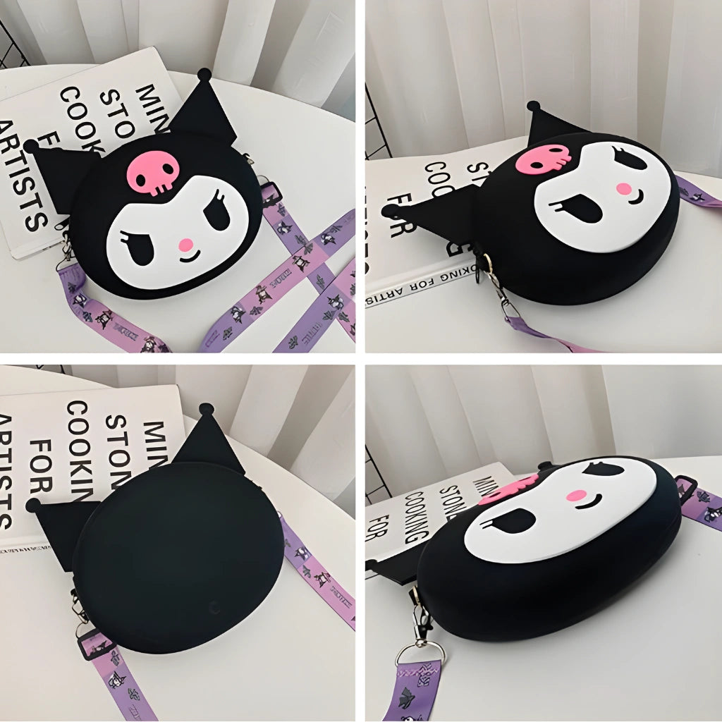 Kuromi Cartoon Silicon Bag