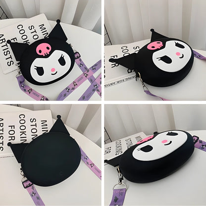 Kuromi Cartoon Silicon Bag