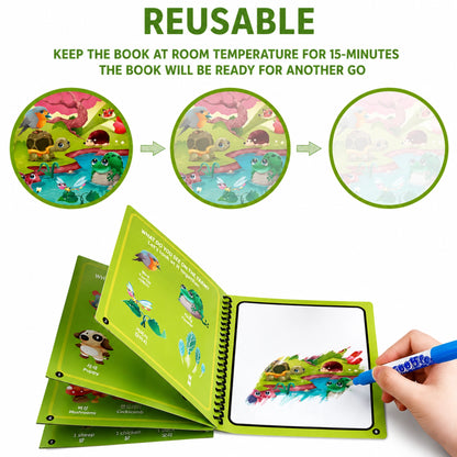Magic Water Drawing Book