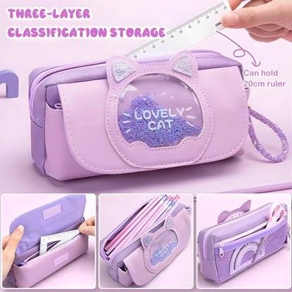 Cute Cat Pencil Case
