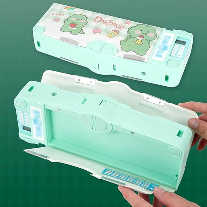 Dinosaur Calculator Pencil Box