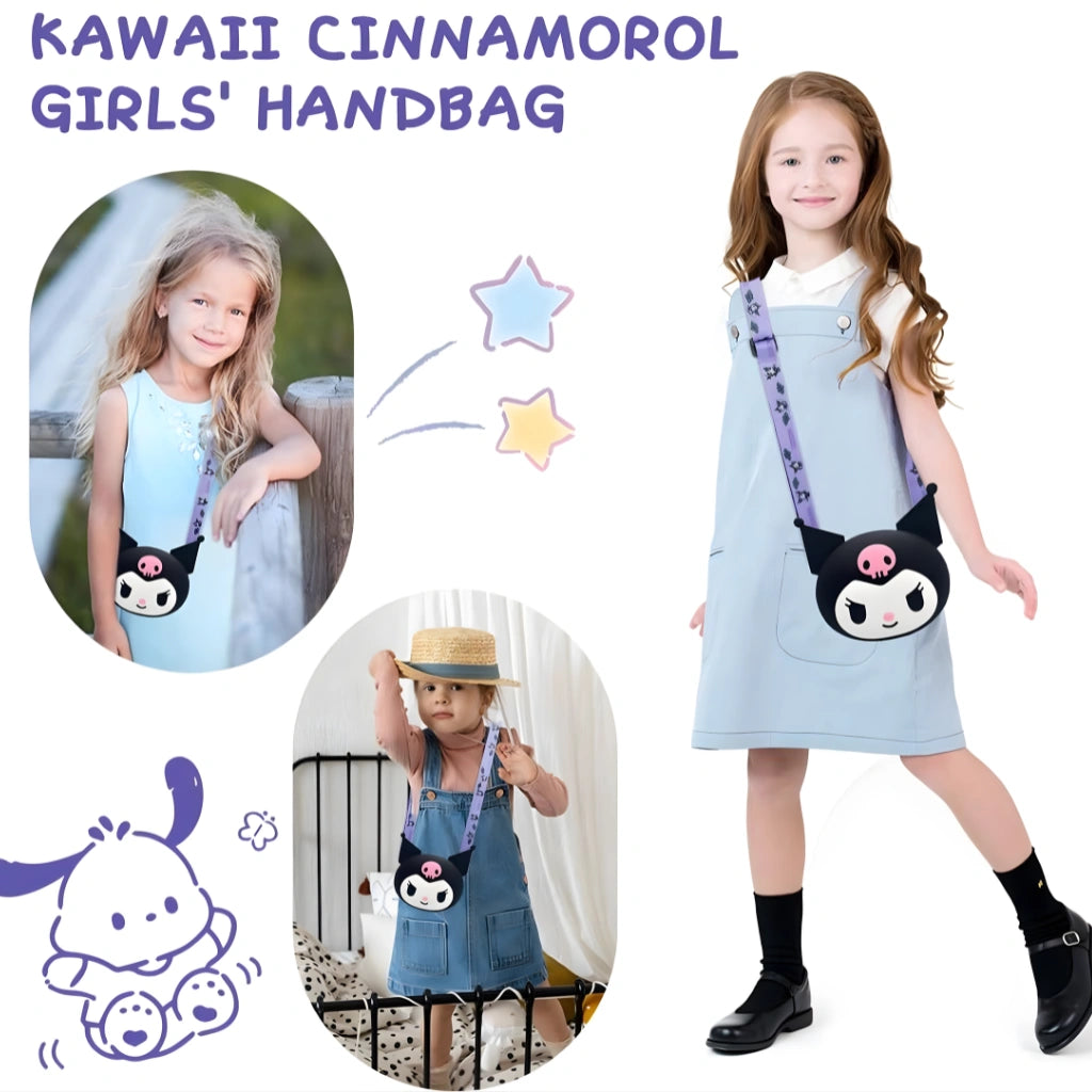 Kuromi Cartoon Silicon Bag