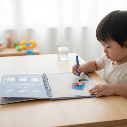 Magic Water Drawing Book