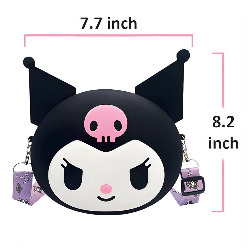 Kuromi Cartoon Silicon Bag