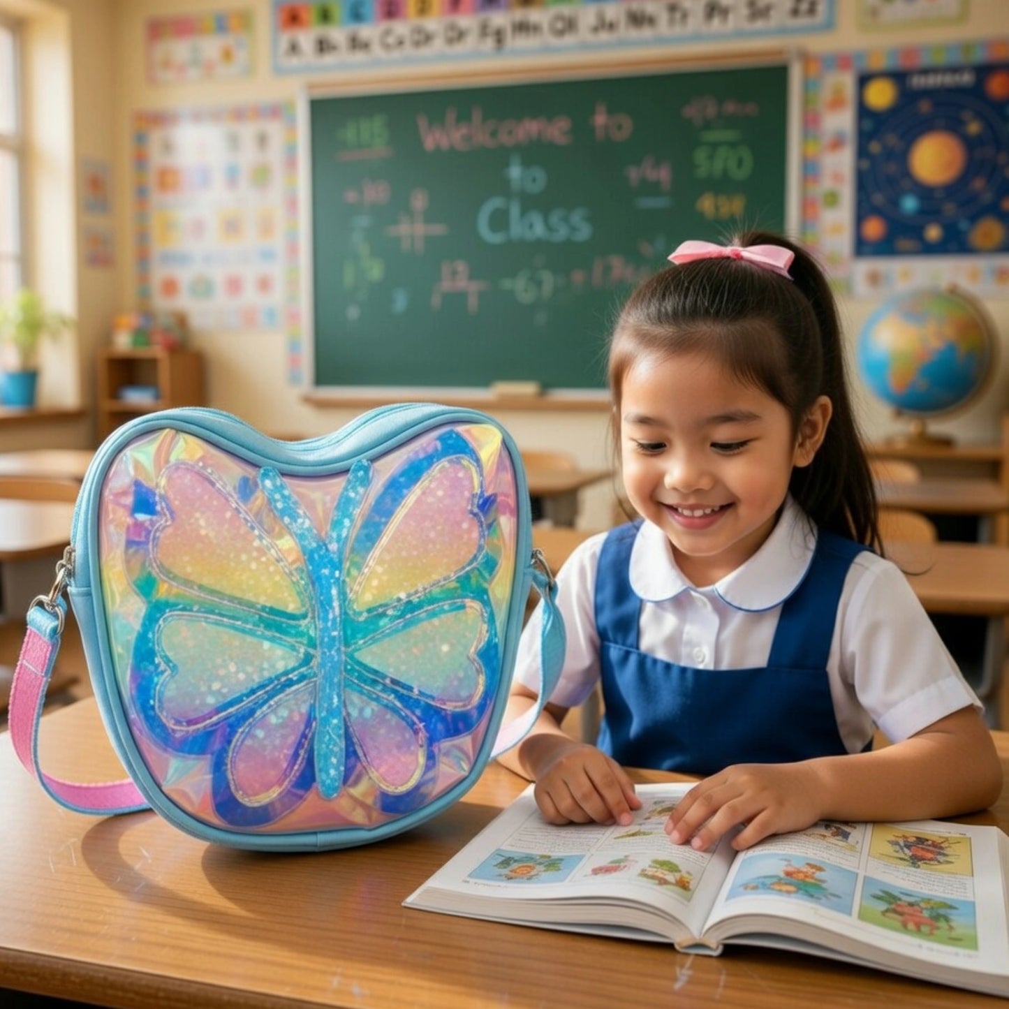 Cute Butterfly Sling Bag