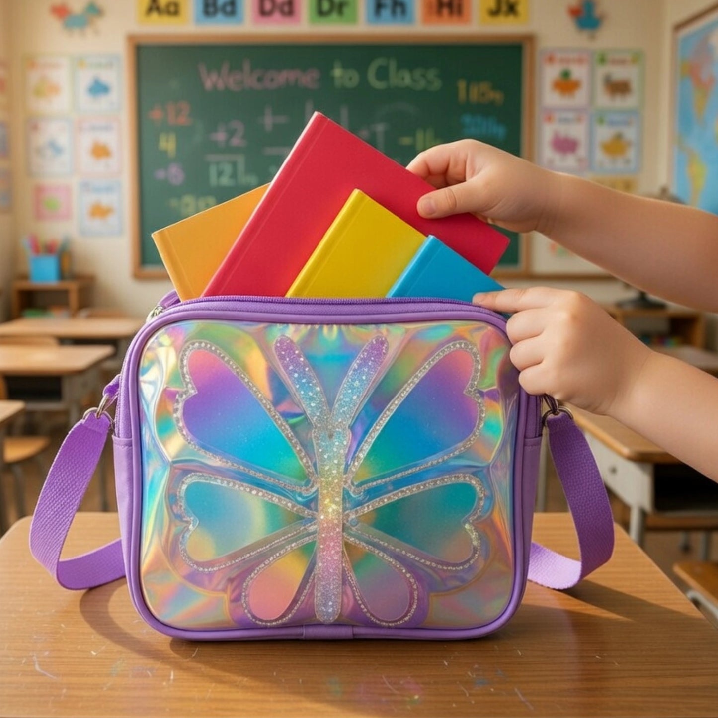 Cute Butterfly Sling Bag