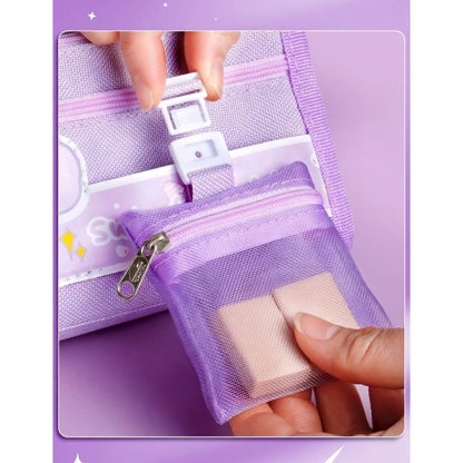 Cute Multi Pocket Pencil Case