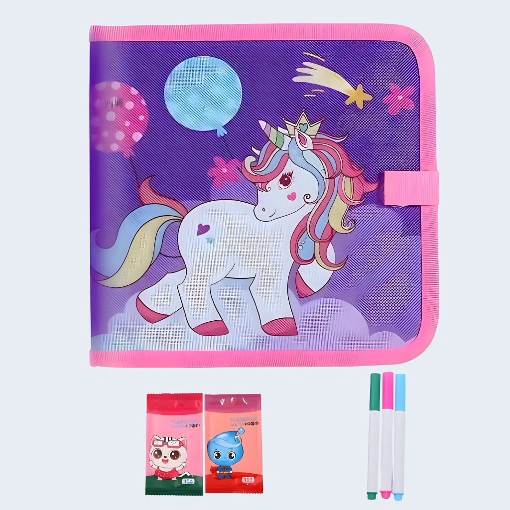 Reusable Magic Water Drawing Book