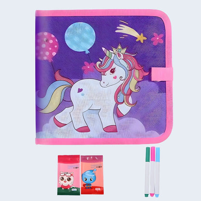 Reusable Magic Water Drawing Book