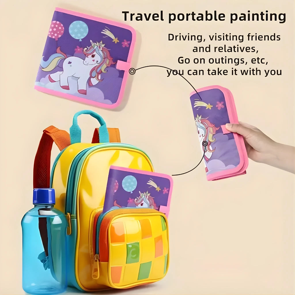 Reusable Magic Water Drawing Book