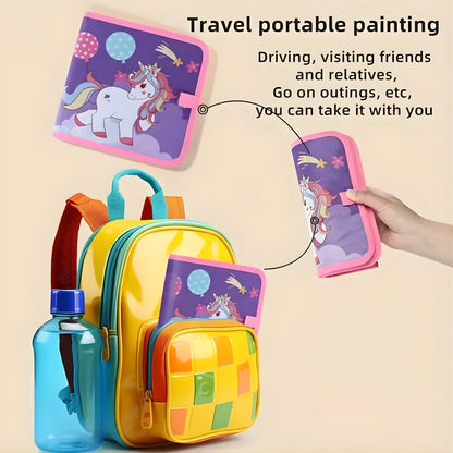 Reusable Magic Water Drawing Book