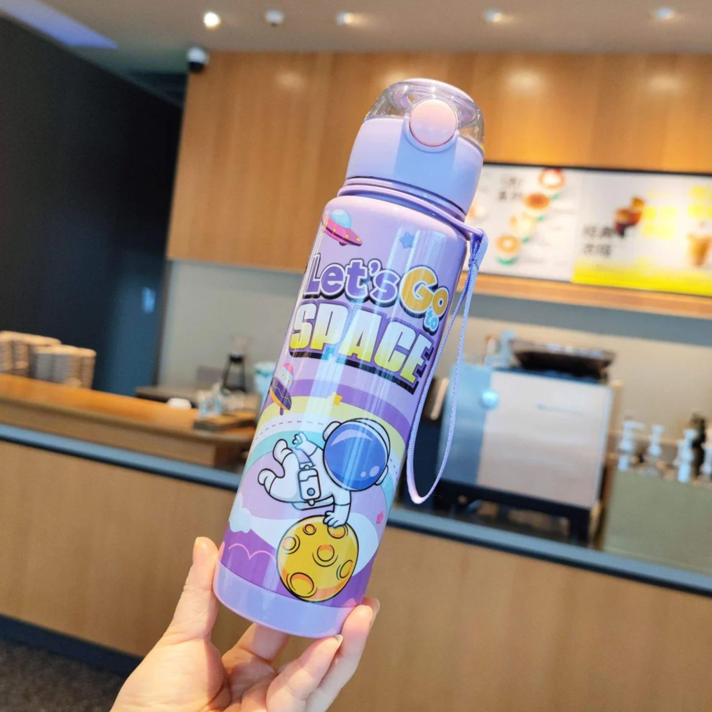 Kids Astronaut Water Bottle