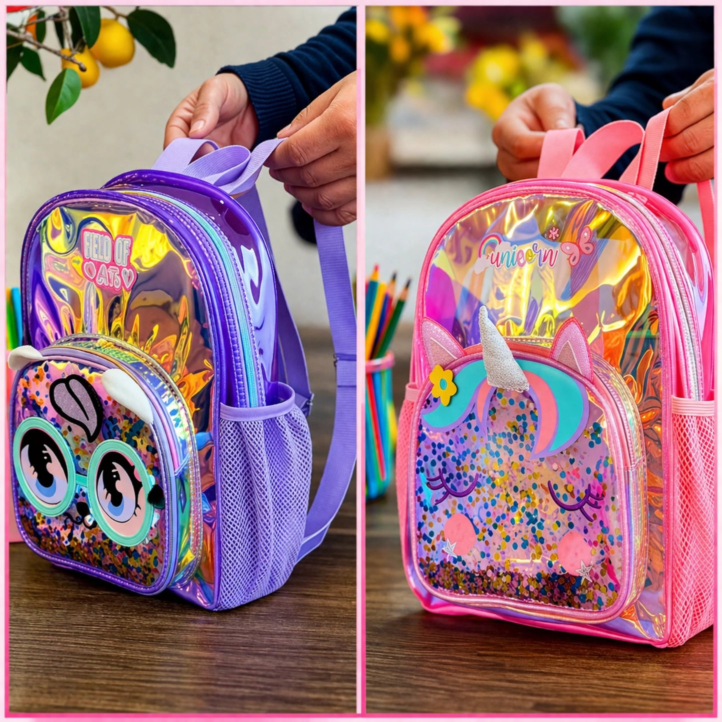 Glitter Cute Backpack