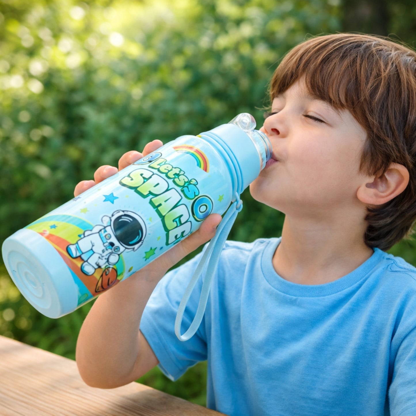 Kids Astronaut Water Bottle