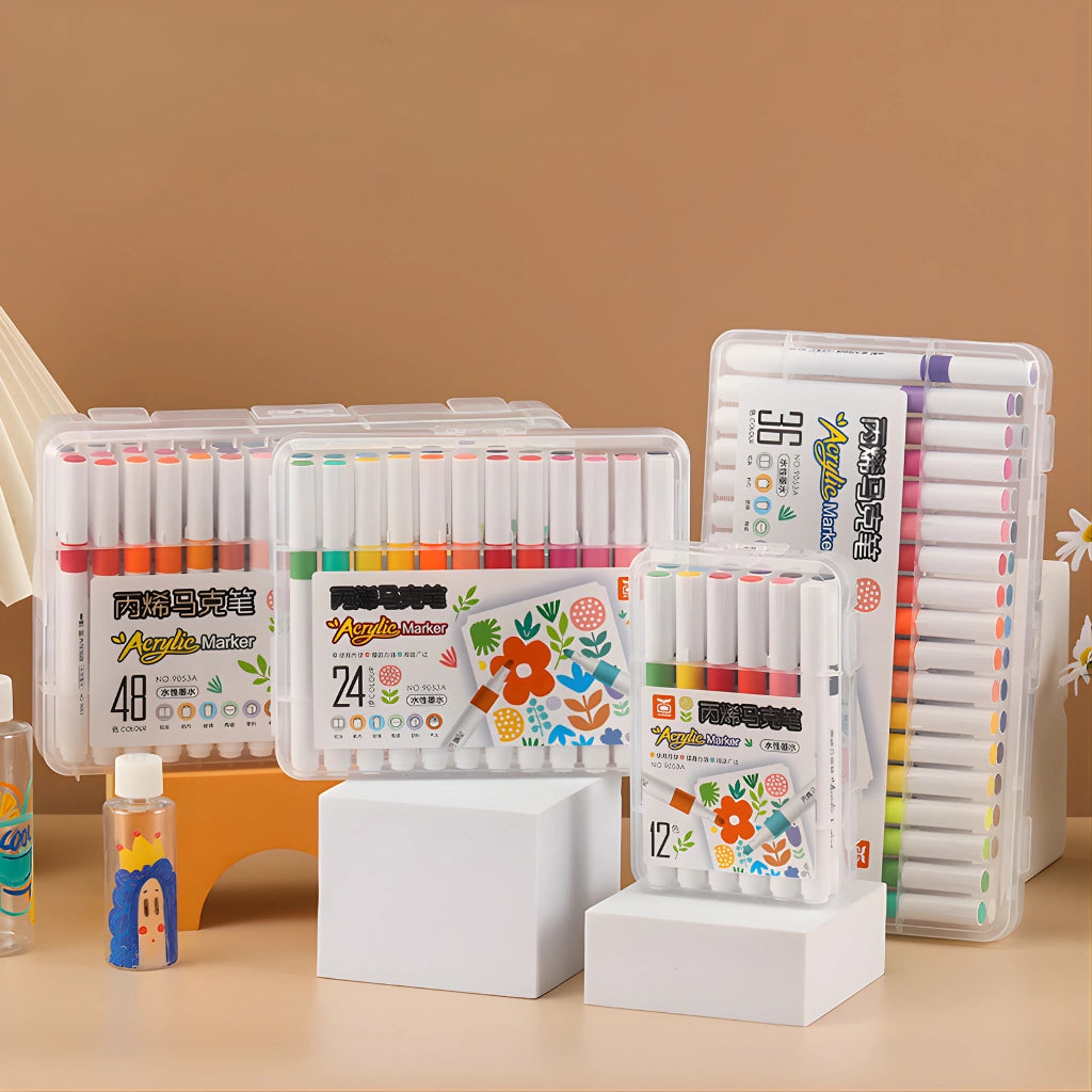 Acrylic Marker Pens Set