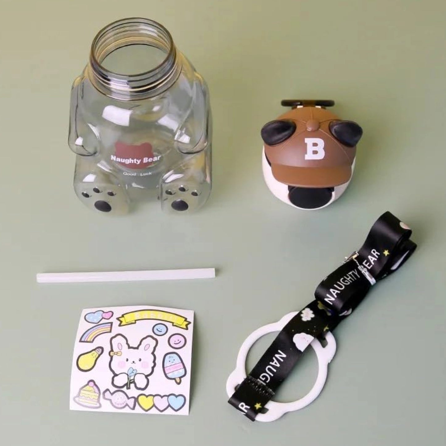 Cute Bear Water Bottle