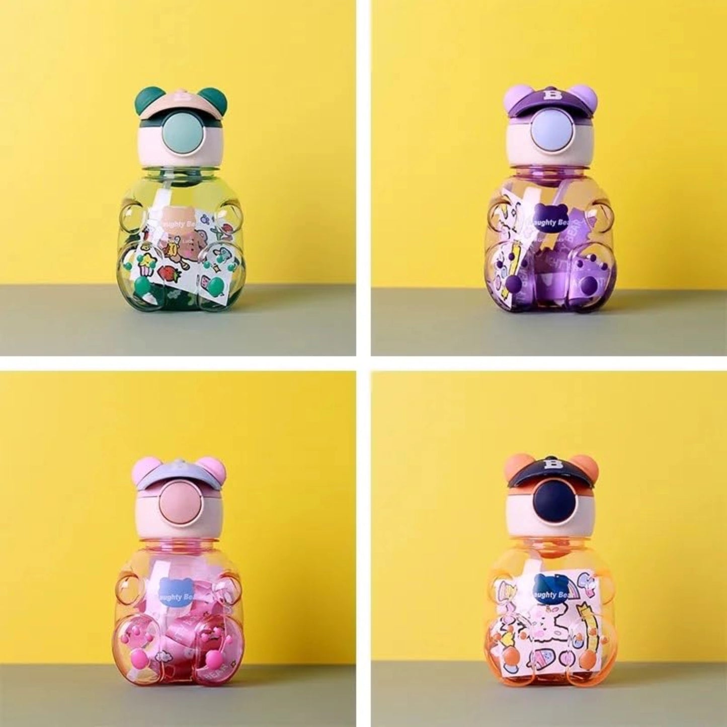 Cute Bear Water Bottle