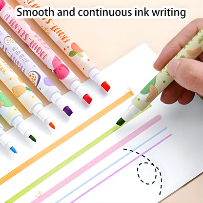 Fruit Scented Highlighter Pens Set