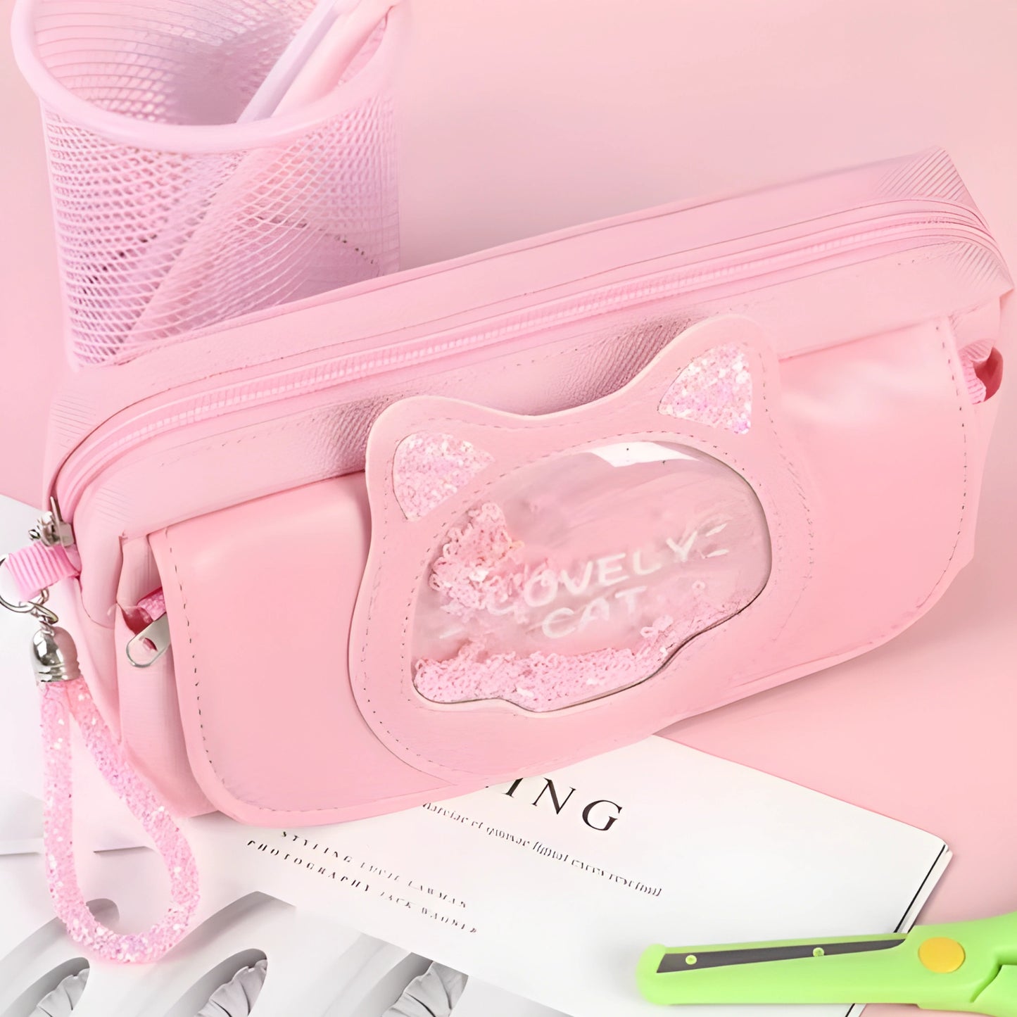 Cute Cat Pencil Case