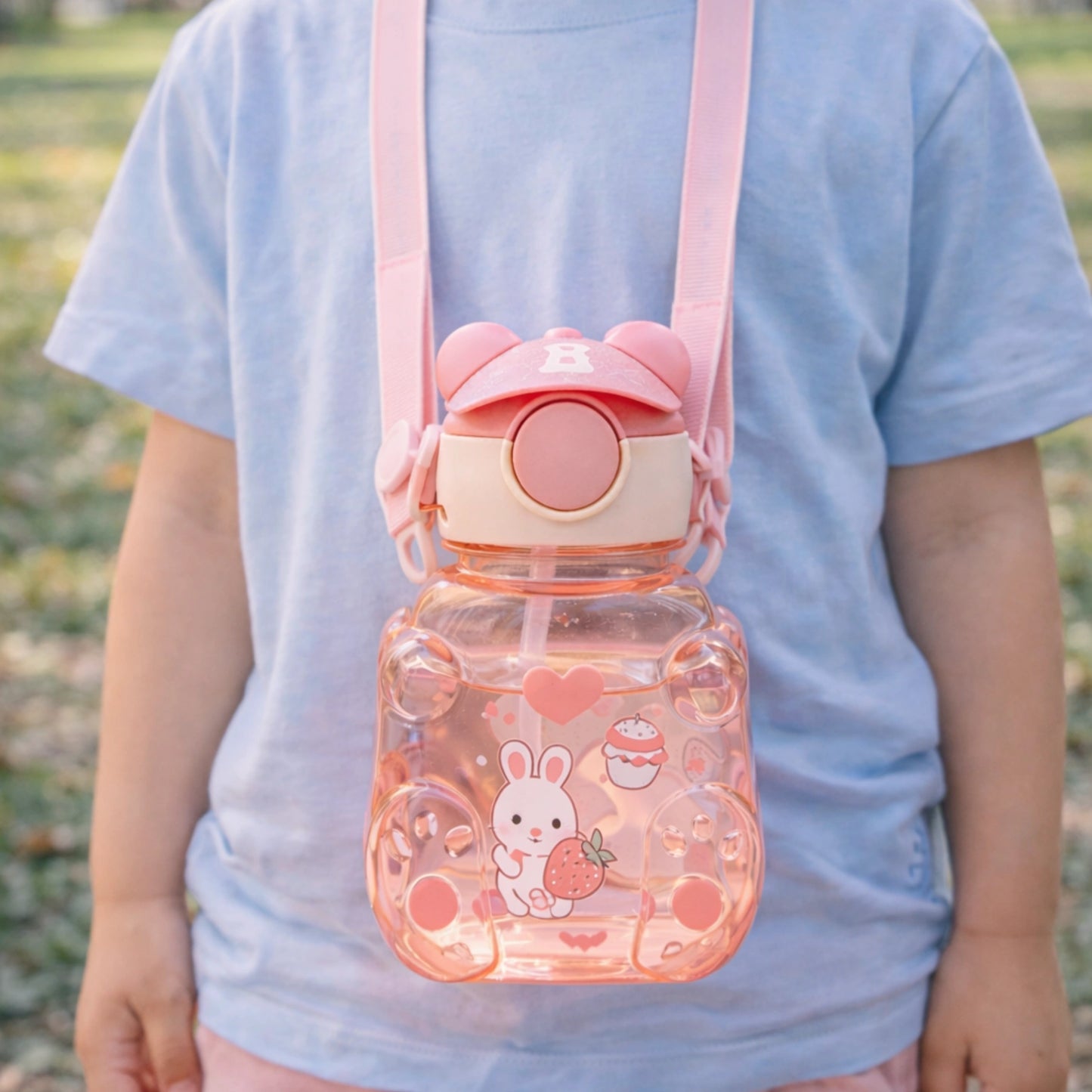 Cute Bear Water Bottle